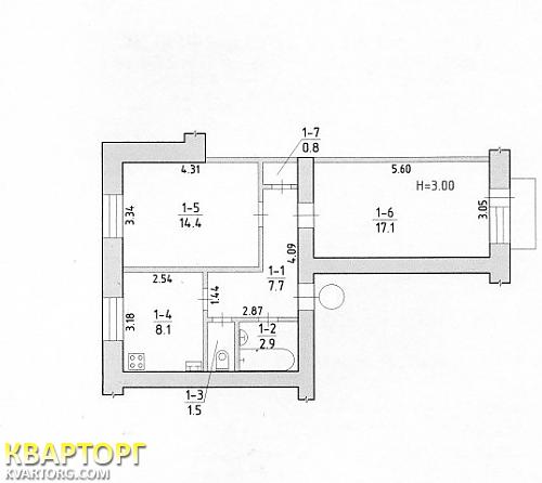 Sell 2-room apartment. Киев, Дружбы Народов бул — photo 5