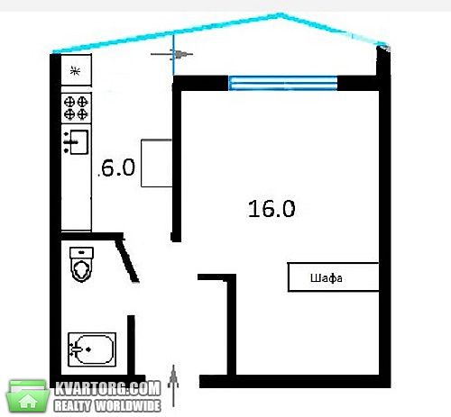 Sell 1-room apartment. Киев,  Лебедева-Кумача — photo 4