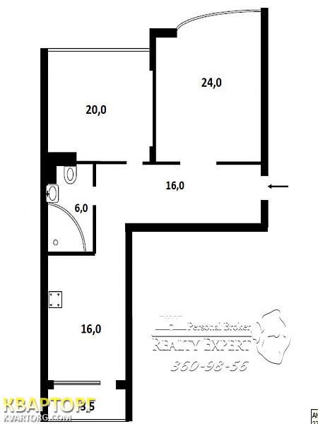 Sell 2-room apartment. Киев,  Танковая — photo 2