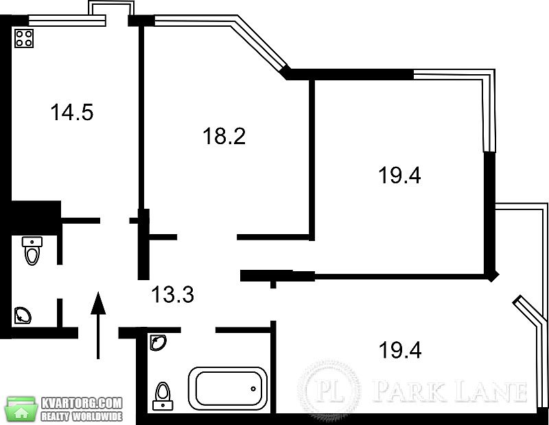 Sell 3-room apartment. Киев, Верховинная — photo 3