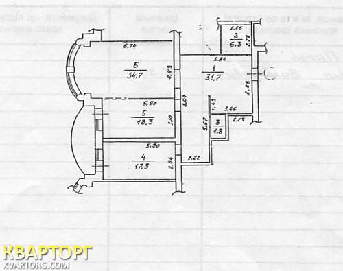 Sell 2-room apartment. Одесса, Азарова Вице Адм. — photo 6