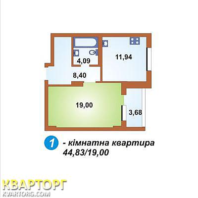Sell 1-room apartment. Киев,  Туполева — photo 2