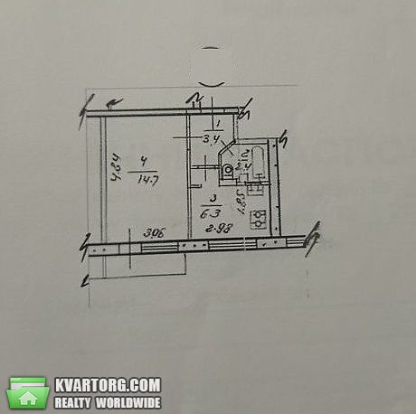 Sell 1-room apartment. Киев,  Харьковское шоссе — photo 8