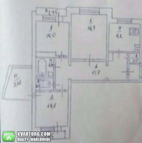 Sell 3-room apartment. Киев,  Декабристов — photo 4