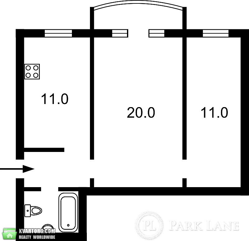 Sell 2-room apartment. Киев, Кропивницкого — photo 2