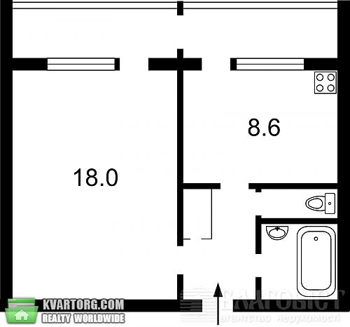 Sell 2-room apartment. Киев,  Лепсе бул — photo 2