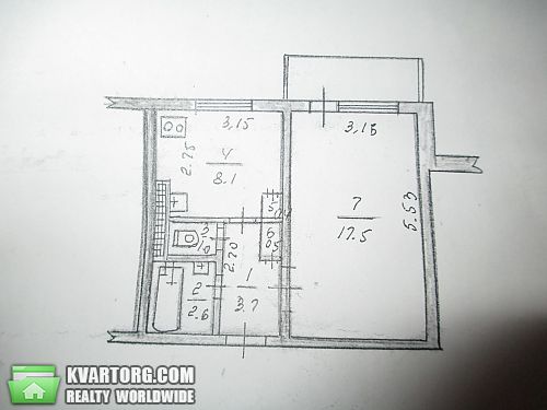 Sell 1-room apartment. Киев, мира — photo 8