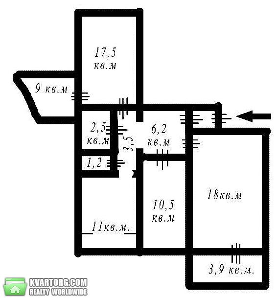 Sell 3-room apartment. Киев,  Будищанская — photo 10