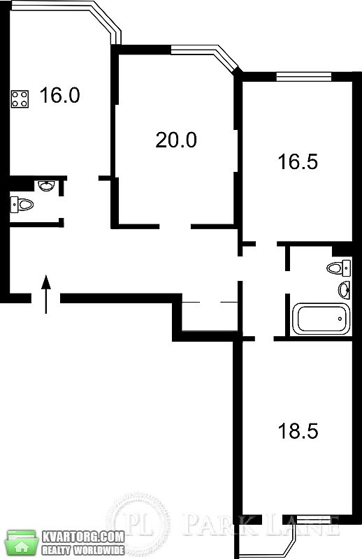 Sell 3-room apartment. Киев, Вильямса — photo 7
