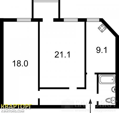 Sell 2-room apartment. Киев,  Воровского — photo 4