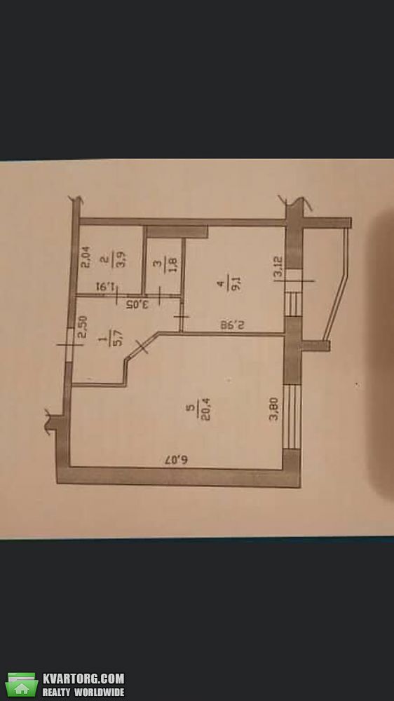 Sell 1-room apartment. Бровары, Олимпийская — photo 2