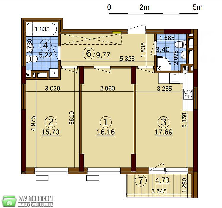 Sell 2-room apartment. Киев, пр. Правды — photo 3
