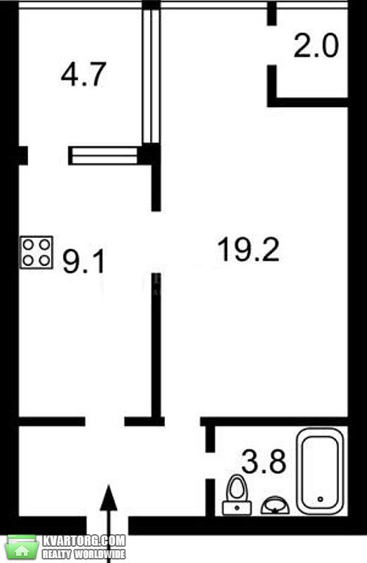 Sell 1-room apartment. Киев,  Глубочицкая — photo 4
