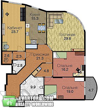 Sell 4-room apartment. Киев, Клименко — photo 6