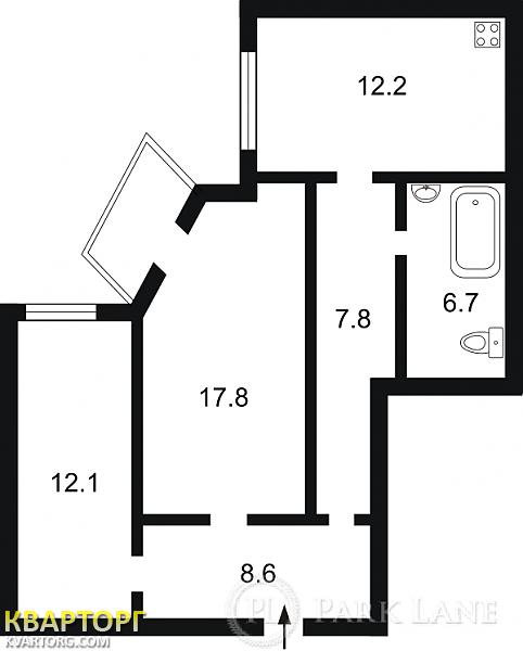 Sell 2-room apartment. Киев,  Пушкинская — photo 2