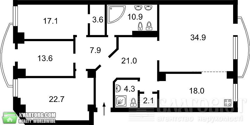 Sell 4-room apartment. Киев,  Тургеневская — photo 3