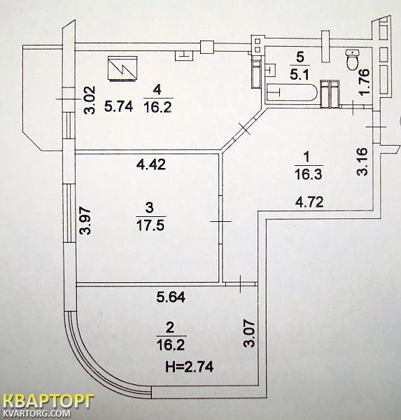 Sell 2-room apartment. Киев, Демеевская — photo 2