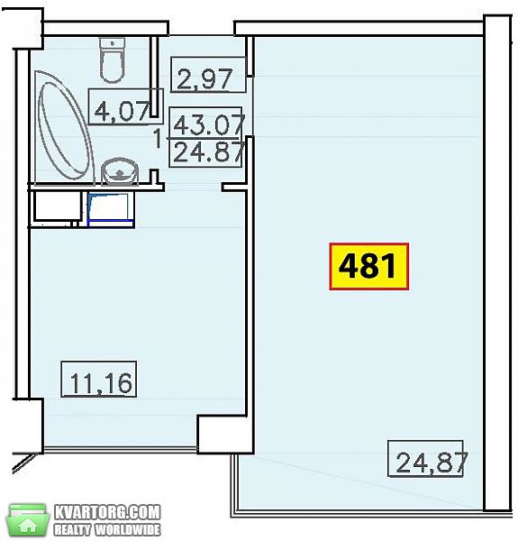 Sell 1-room apartment. Одесса, Французский Бульвар — photo 3