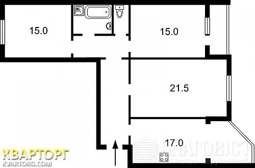 Sell 3-room apartment. Киев,  Драгоманова — photo 10