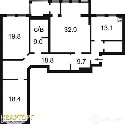 Sell 3-room apartment. Киев,  Дружбы Народов бул — photo 3
