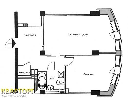 Rent out 1-room apartment. Киев, Жукова Маршала ул. — photo 8