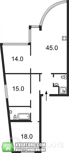 Sell 3-room apartment. Киев, Окипной — photo 3