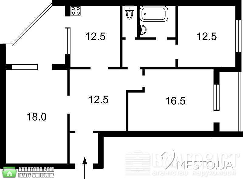 Sell 3-room apartment. Киев,  Пчелки — photo 4