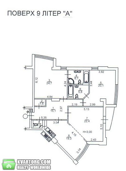 Sell 3-room apartment. Киев, Артема — photo 9