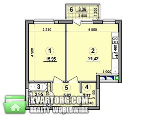 Sell 1-room apartment. Киев,  Расковой — photo 3