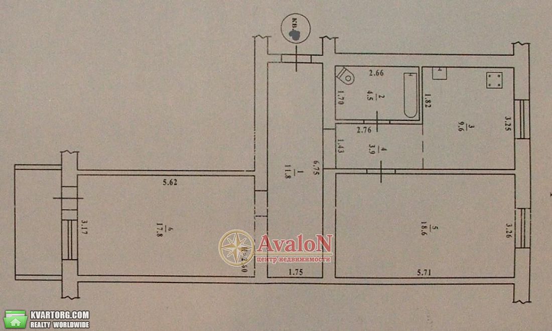 Sell 2-room apartment. Одесса, Космонавтов — photo 2