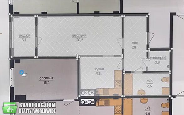 Sell 1-room apartment. Киев,  Нагорная — photo 3