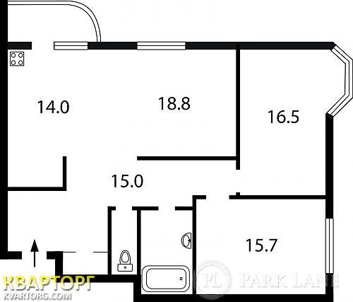 Sell 3-room apartment. Киев,  Руданского — photo 2