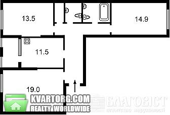 Sell 3-room apartment. Киев,  Харьковское шоссе — photo 3