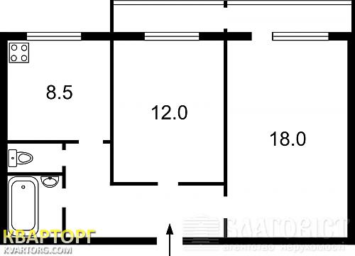 Sell 2-room apartment. Киев,  Стуса — photo 2