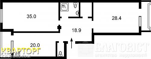 Sell 2-room apartment. Киев, Народного ополчения — photo 3