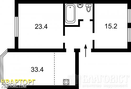 продам 2-комнатную квартиру. Киев,   Кудрявский спуск - фото 2