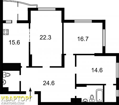 Sell 3-room apartment. Киев,  Львовская — photo 4