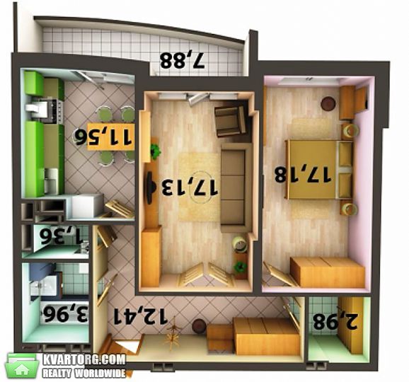Sell 2-room apartment. Киев, Сикорского — photo 10