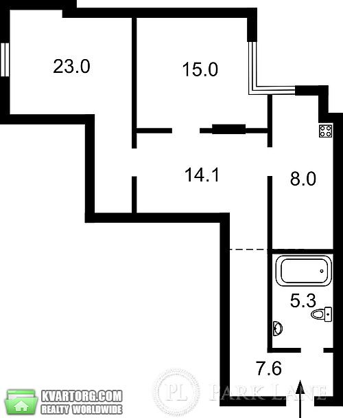Sell 2-room apartment. Киев, Майорова Михаила — photo 2