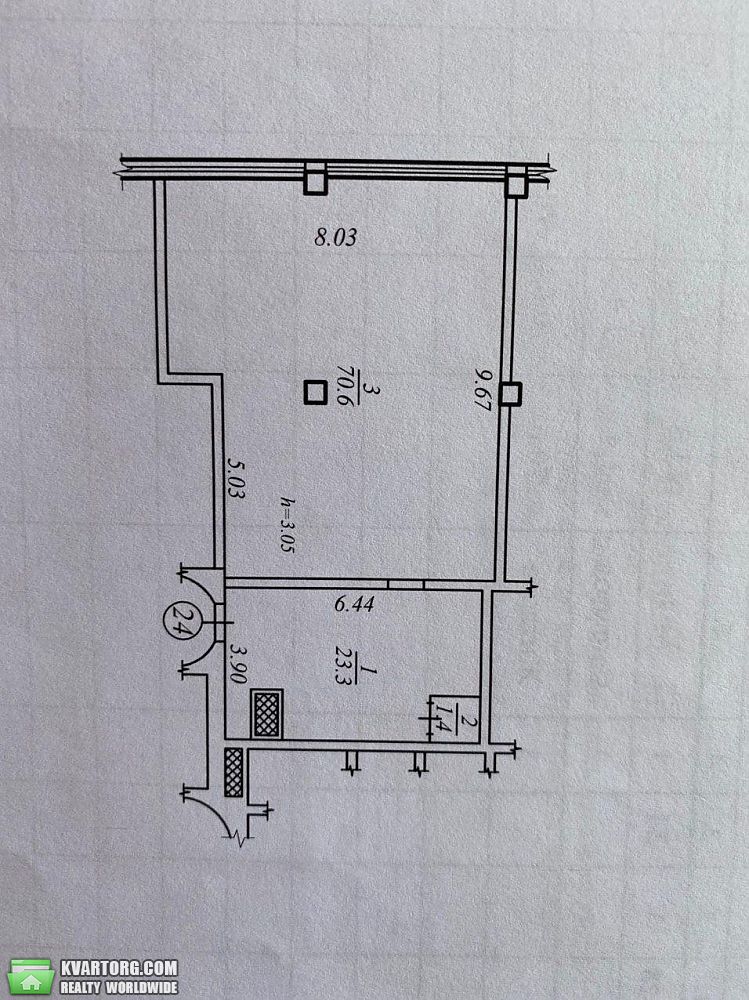 Sell 3-room apartment. Днепропетровск, Дзержинского — photo 3