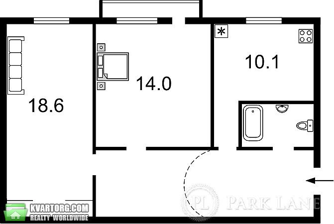 Sell 2-room apartment. Киев,  Антоновича — photo 2