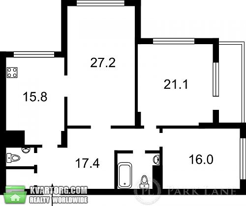 Sell 3-room apartment. Киев, Драгомирова — photo 3