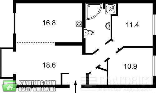 Sell 3-room apartment. Киев, Щорса — photo 10