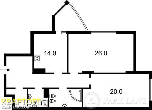 Sell 2-room apartment. Киев, глыбочицкая — photo 2