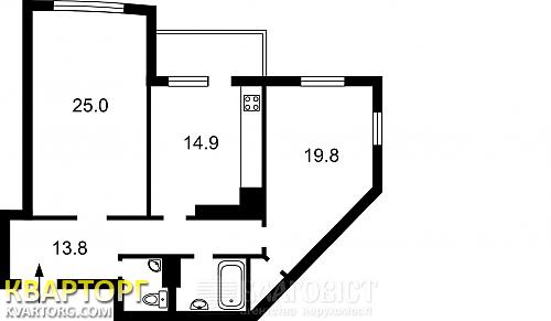 Sell 2-room apartment. Киев,  Голосеевская — photo 2