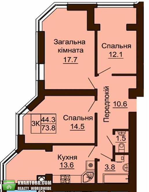 Sell 3-room apartment. Киев, зеленая — photo 3