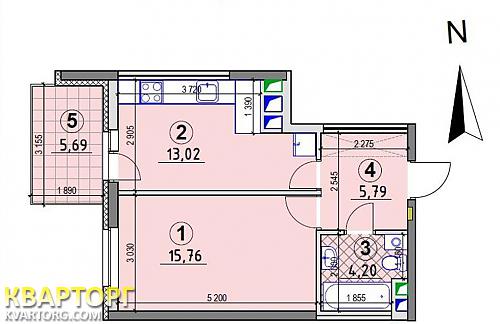 Sell 1-room apartment. Киев,  Петрицкого — photo 2