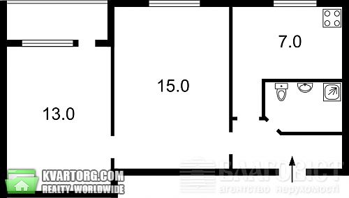 Sell 2-room apartment. Киев, Победы пр — photo 3