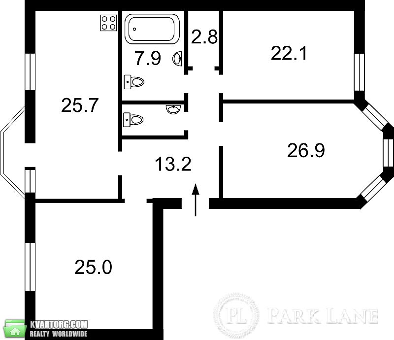 Sell 3-room apartment. Киев, Дяченка, 20 б — photo 3
