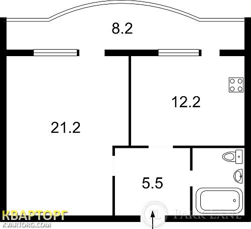 Sell 1-room apartment. Киев, Драгоманова — photo 1